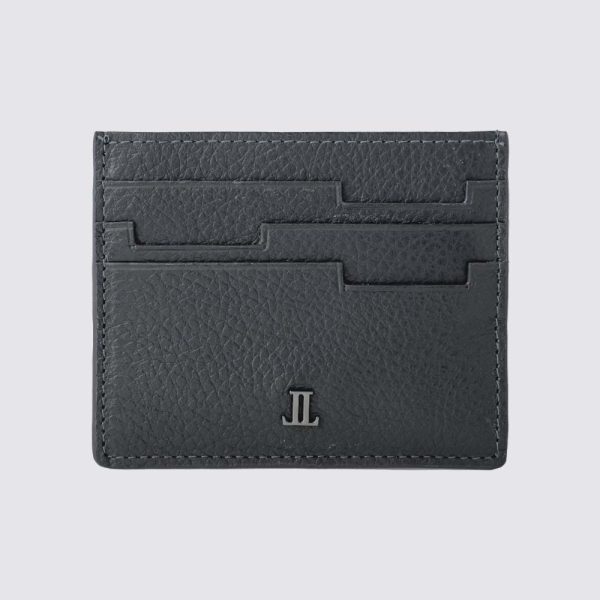 Lencia RFID Protected Floater DD Pattern Leather Card Holder LMWC-16669FDD-CBT Front