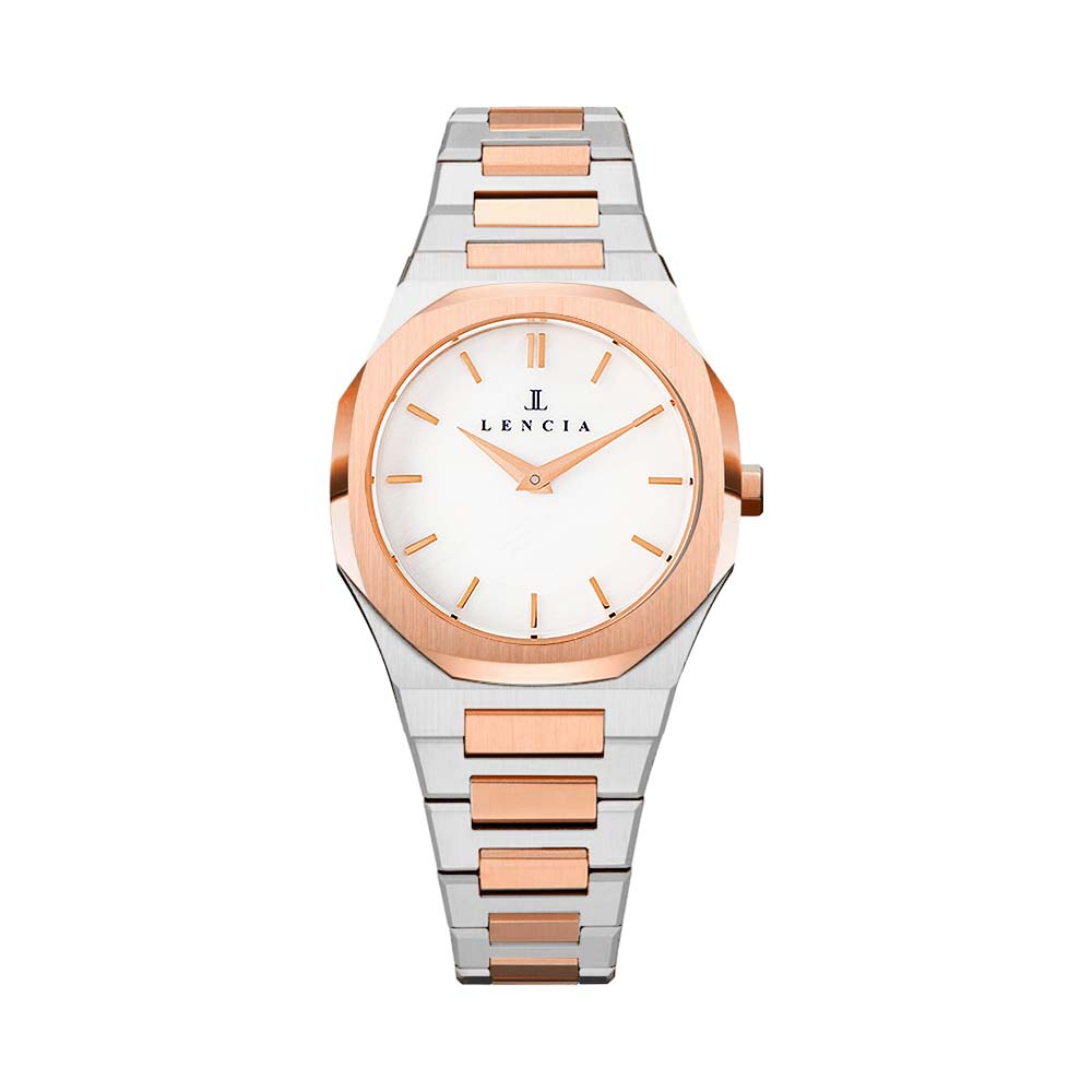 Lencia Women's Stainless Steel Analog Watch LC0015A3