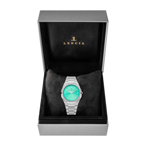 Lencia Women's Stainless Steel Analog Watch LC0015C5 With Box