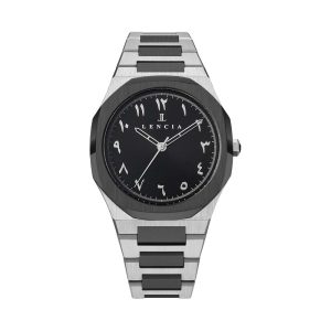 Lencia Men's Stainless Steel Analog Watch LC1015C4