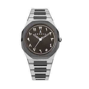 Lencia Men's Stainless Steel Analog Watch LC1015C5