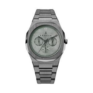 Lencia Men's Stainless Steel Chronograph Watch LC1015K4